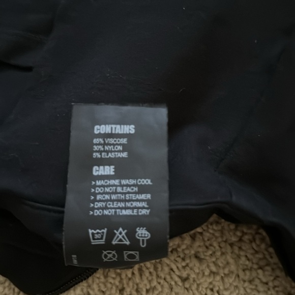 Demobaza high waisted stretchy trousers leggings size L - Picture 3 of 6